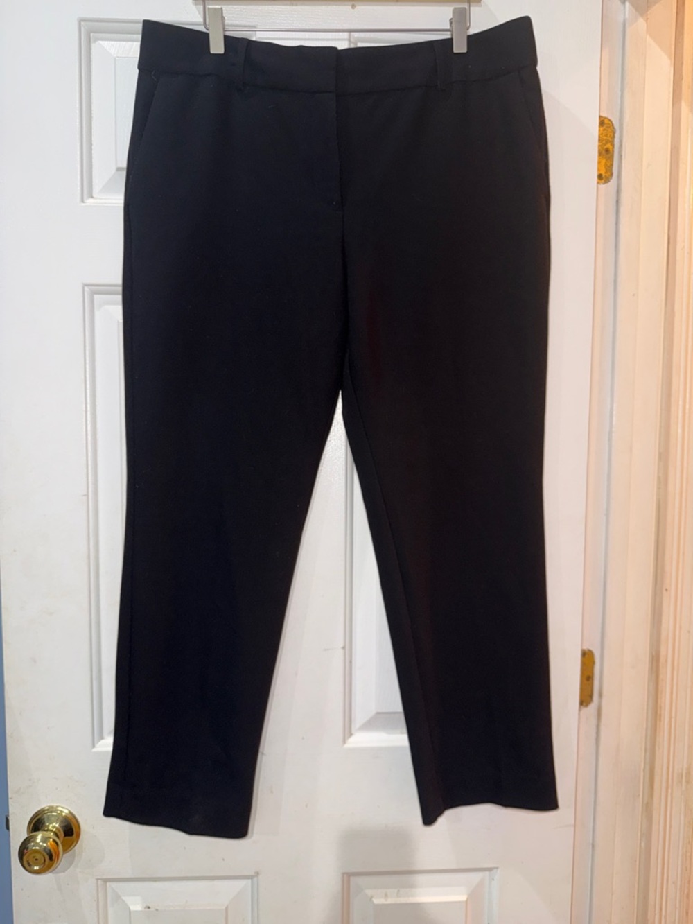 LOFT Black Straight-Leg Women's Pants